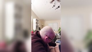 Andrew Meyer swallows a thick cock