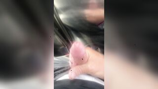 JockDad87 Shoots a Load of Cum on the Metro